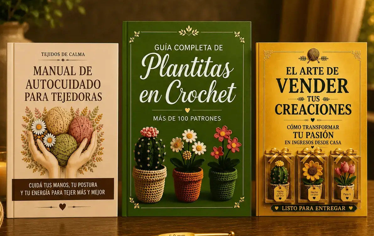 El Arsenal Completo de Plantitas en Crochet: Pack Definitivo + 10 Bonos Exclusivos 🎁