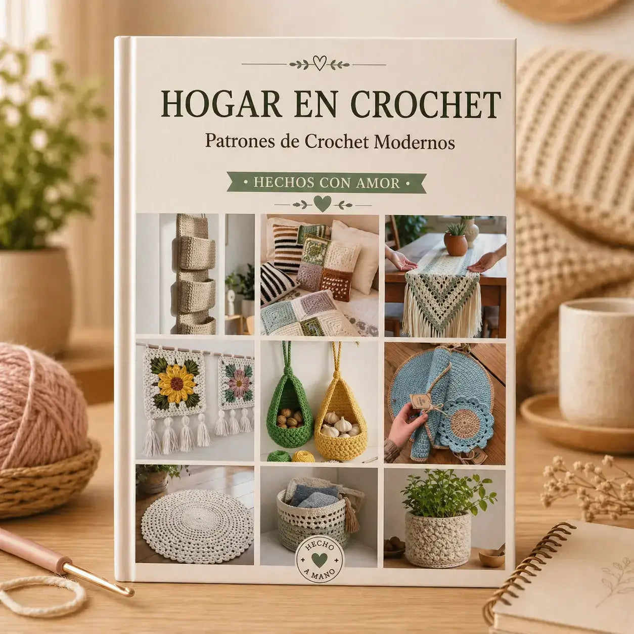 Hogar en Crochet — Transformá Cualquier Rincón y Vendé Cada Pieza