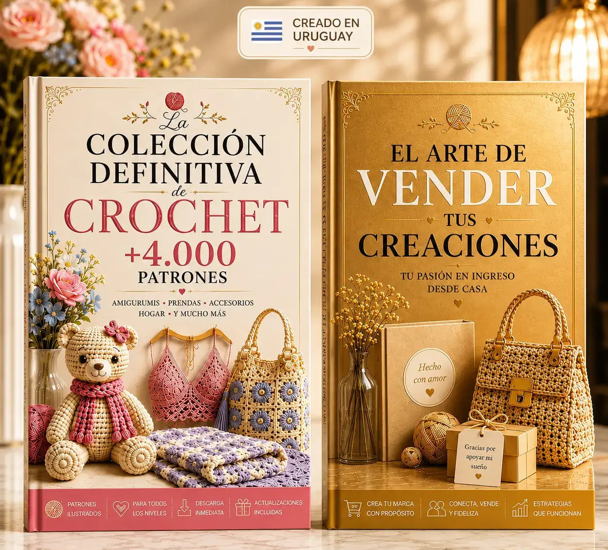 🌸 La Colección Definitiva de Crochet: Pack Premium +9 Bonos Exclusivos 🎁
