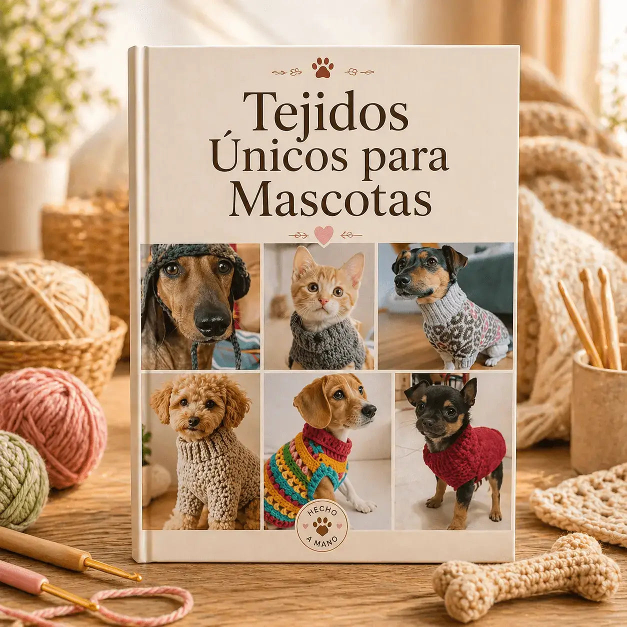 Tejidos Únicos para Mascotas Patrones de Ropa y Abrigos